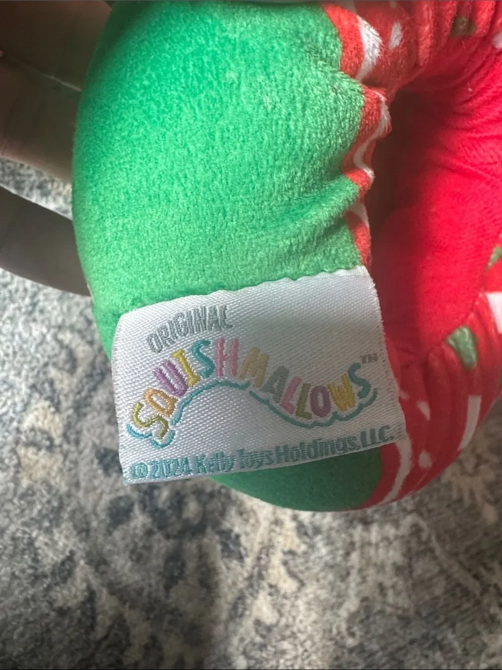 Squishmallows Cat Holiday Slippers